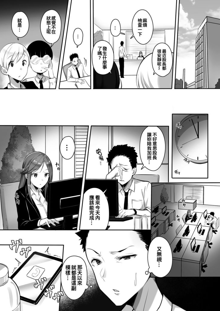 Kanojo ni wa Ienai... Kyonyuu Joushi to Hamemakuri SEX Zangyou | 無法對她坦白…與巨乳上司翻雲覆雨性愛加班