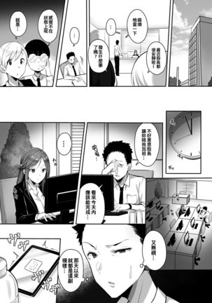 Kanojo ni wa Ienai... Kyonyuu Joushi to Hamemakuri SEX Zangyou | 無法對她坦白…與巨乳上司翻雲覆雨性愛加班 - Page 23